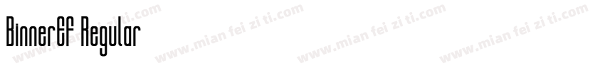 BinnerEF Regular字体转换
